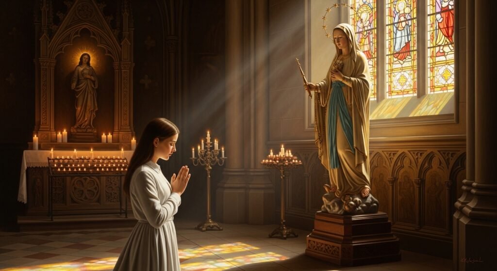 Descubre cómo consagrarse a la Virgen María paso a paso. Guía sencilla para principiantes con Hallow y la preparación de 33 días. ¡Comienza hoy!