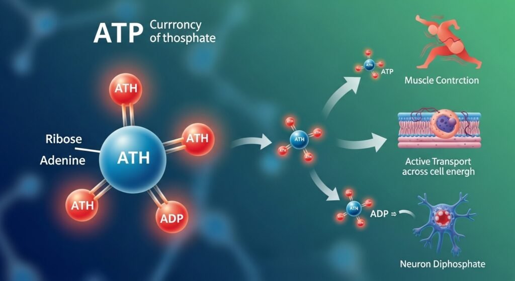 Descubre qué es el ATP, la molécula esencial para la energía celular. Aprende su función, cómo se produce y su importancia para tu cuerpo.