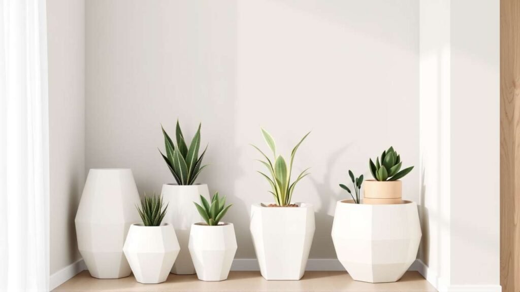 Descubre 20 ideas de macetas escandinavas minimalistas para tu hogar. ¡Aporta calidez nórdica con plantas, colores neutros y diseño funcional!